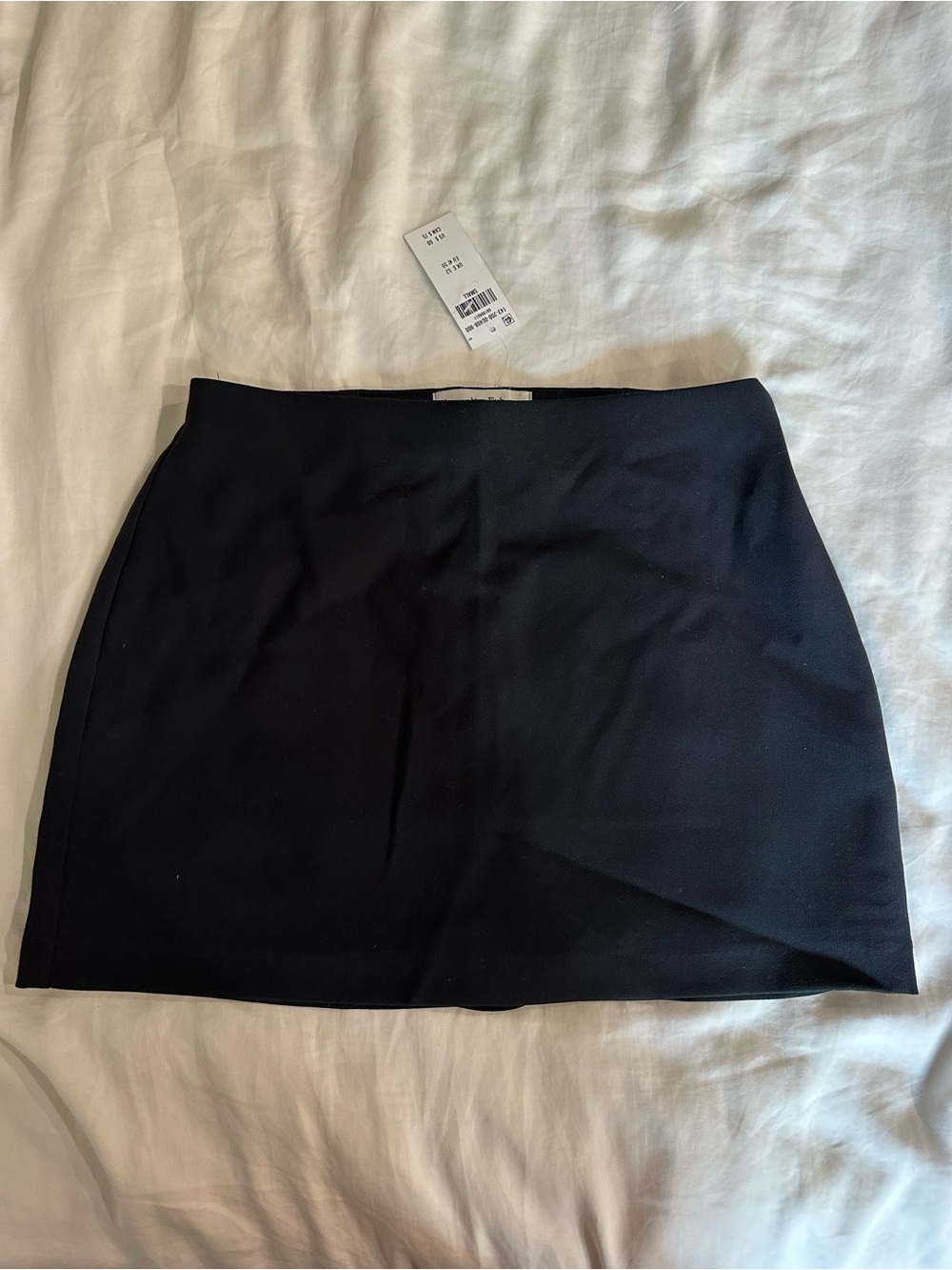 Abercrombie & Fitch Black Mini Skirt with built in shorts